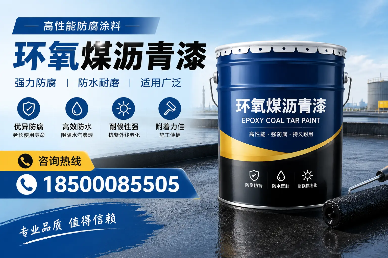 环氧煤沥青漆的主要成分与功能,银川用户深度了解